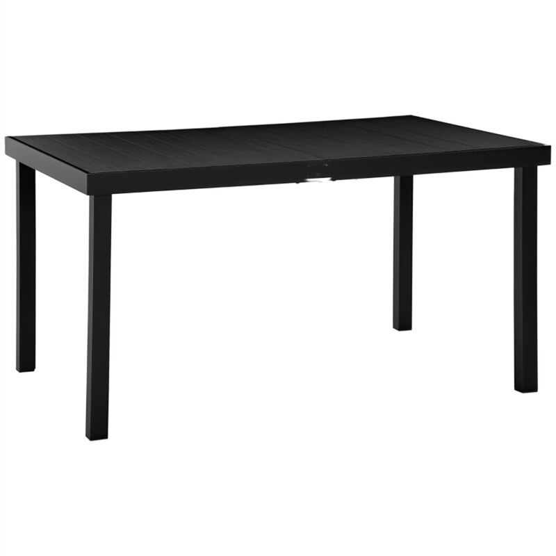 Stylish Outdoor Patio Dining Table with Durable Surface and Sturdy Legs for Backyard or Terrace image number 0
