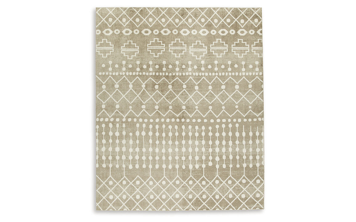 Bunchly 7'10" x 10'3" Washable Rug