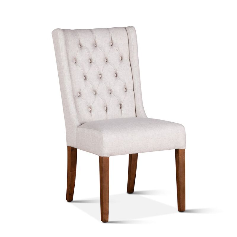 World Interiors Chloe Din Chair - Off-White image number 5