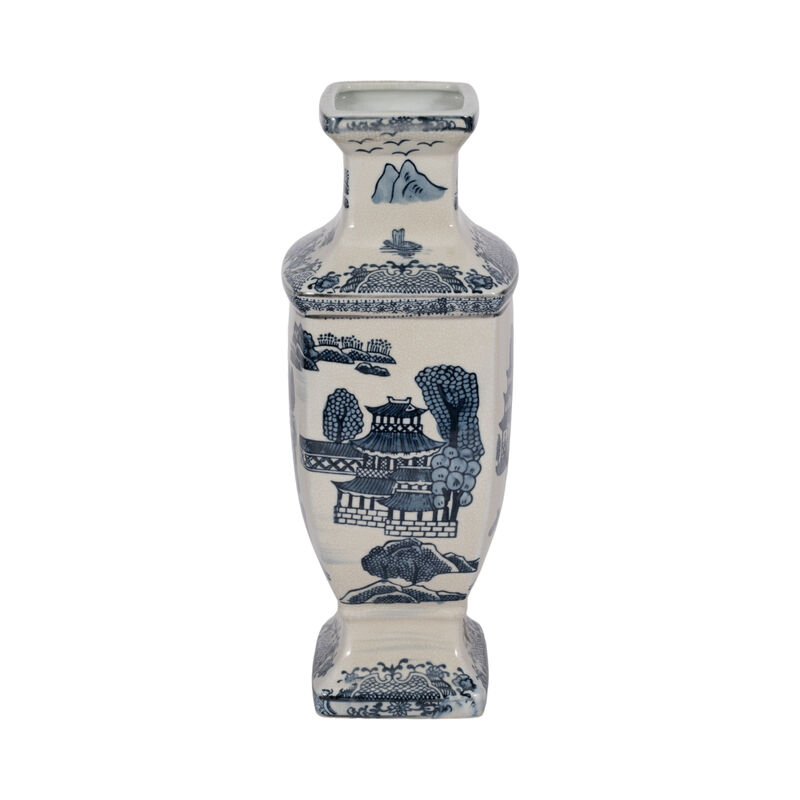 Chinoiserie Ceramic Vase image number 3