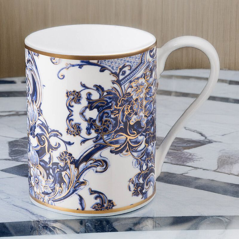 Mug Cup AZULEJOS in Luxury Box diam. 2.5", H 3.3", cap. 12.5 oz image number 2