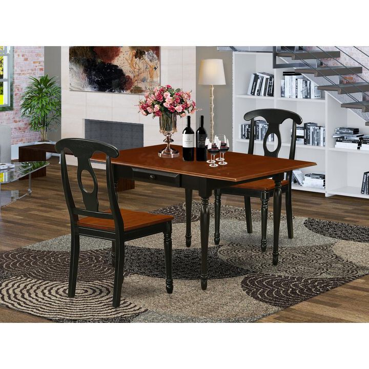 Dining Room Set Black & Cherry
