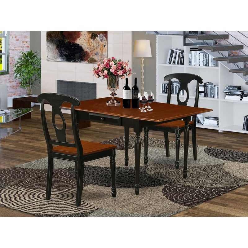 Dining Room Set Black & Cherry