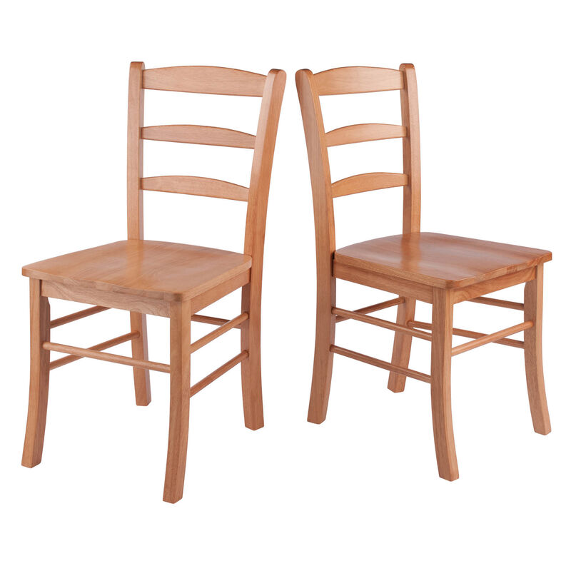 Winsome Groveland, 4 Chairs, Light Oak