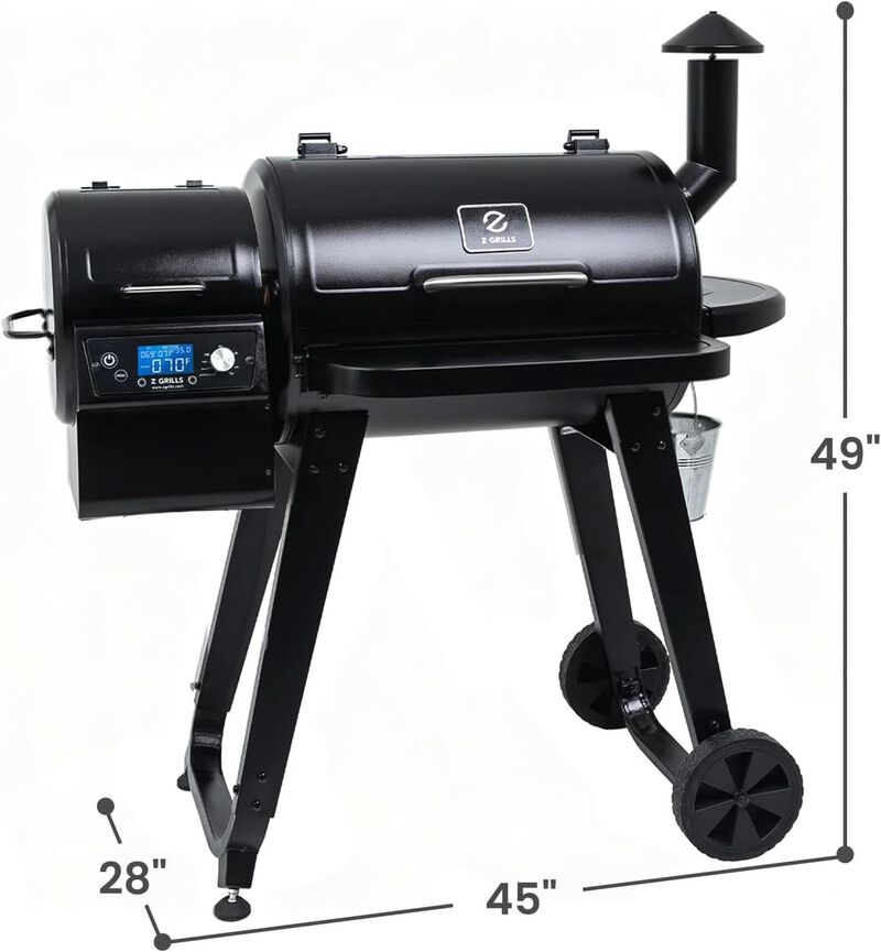 ShipItFurniture ZPG450A Pellet Grill Smoker 459 sq in - PID V2.1 Controller image number 2