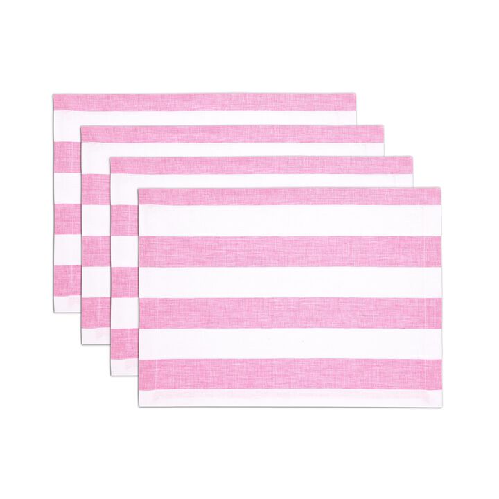 Linen Placemats - Cabana Stripe