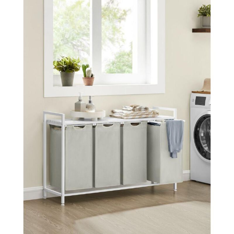 Laundry Hamper with Lid and Durable Construction for Easy Use image number 1