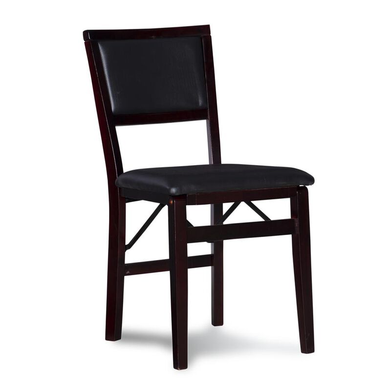 Linon Kiera 18 In Pad Back Folding Chair - Set Of Two