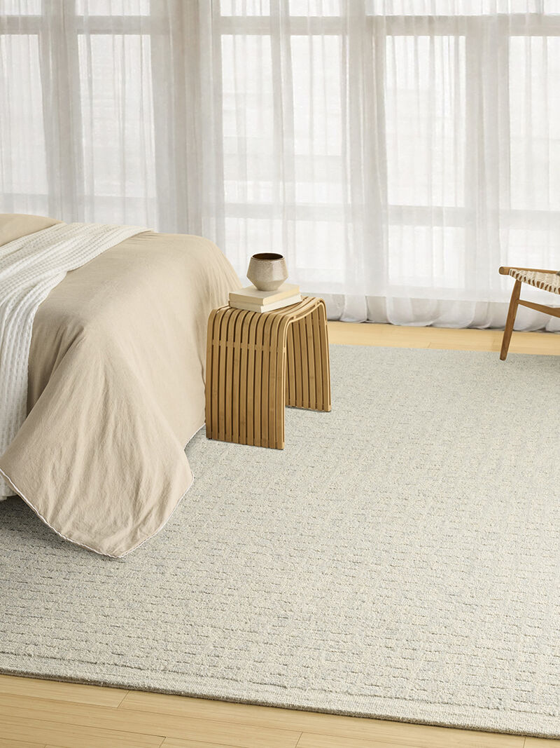 Pure Grids PGR01 Light Blue 8'6" x 11'6" Rug