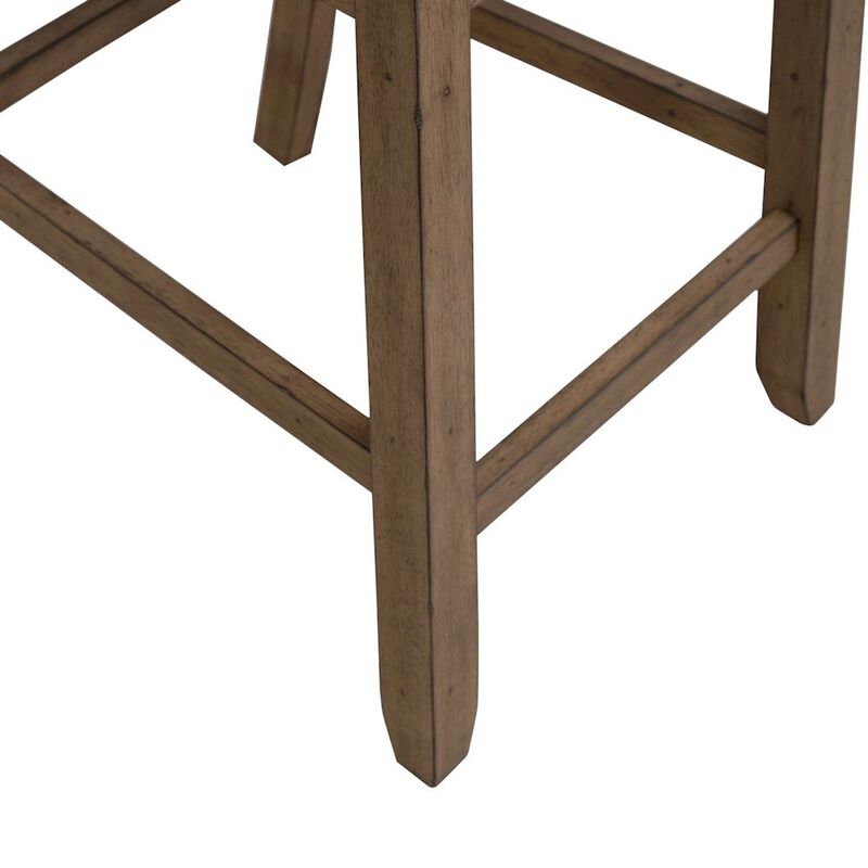 Liberty Furniture Slat Back Upholstered Dining Chair - Counter Height - Set of 2 - Sandstone image number 6