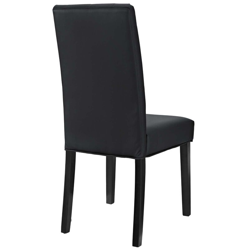 Confer Dining Side Chair Vinyl Set of 4 image number 3