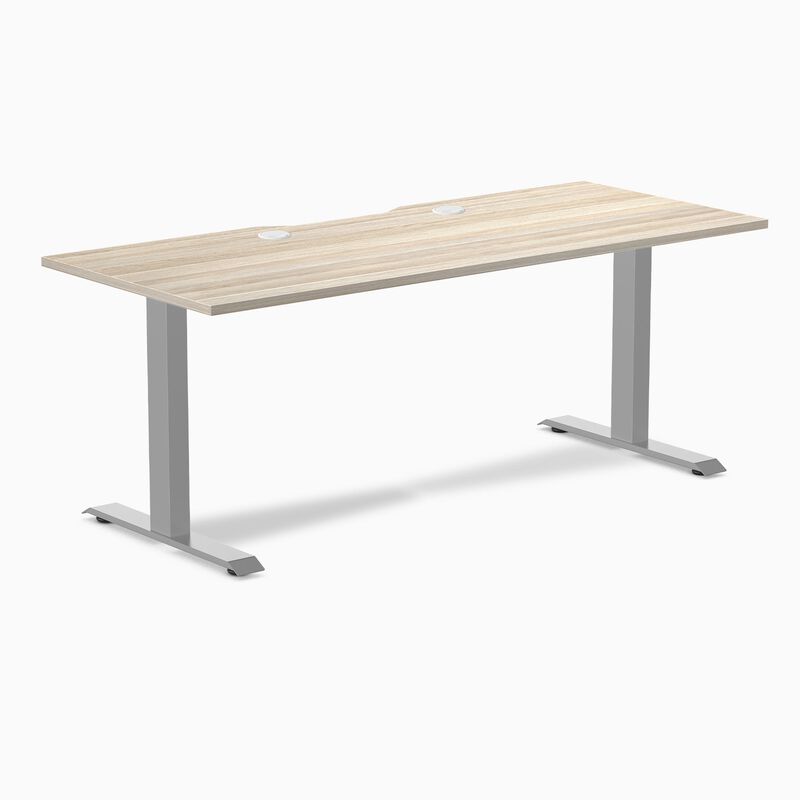 Desky Zero Scalloped Laminate Office Desk image number 0