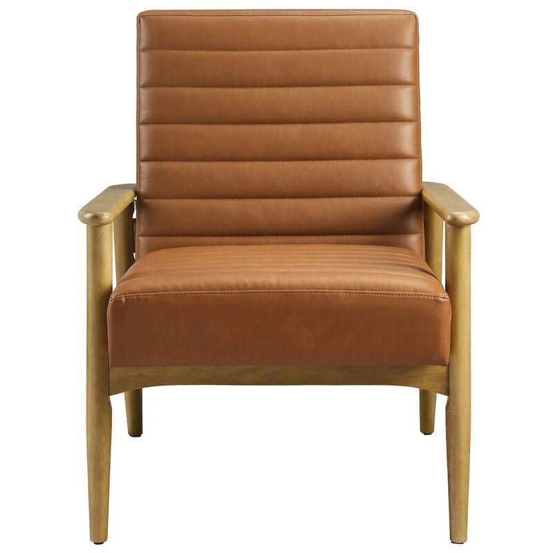 Jensen Vegan Leather Accent Chair image number 5