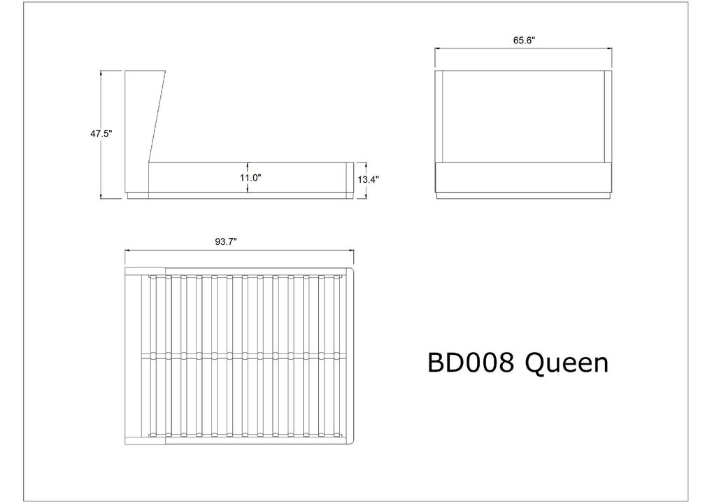 Lenyx Gray Queen Bed