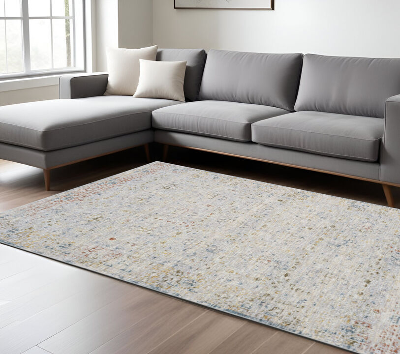 HomeRoots Floral Area Rug