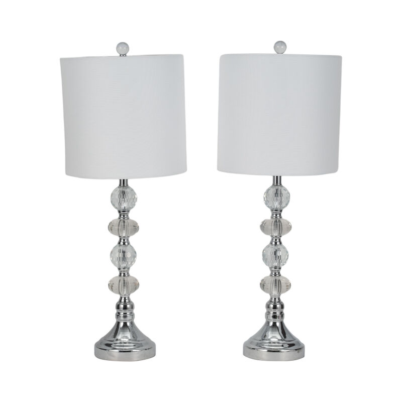 S/2 Crystal 28" Table Lamp image number 0