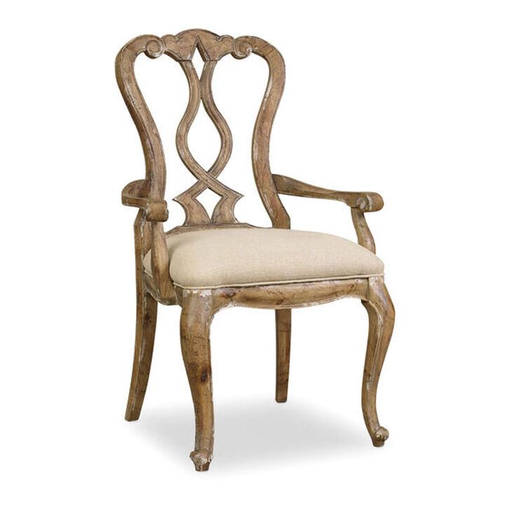 Chatelet Splatback Arm Chair in Beige