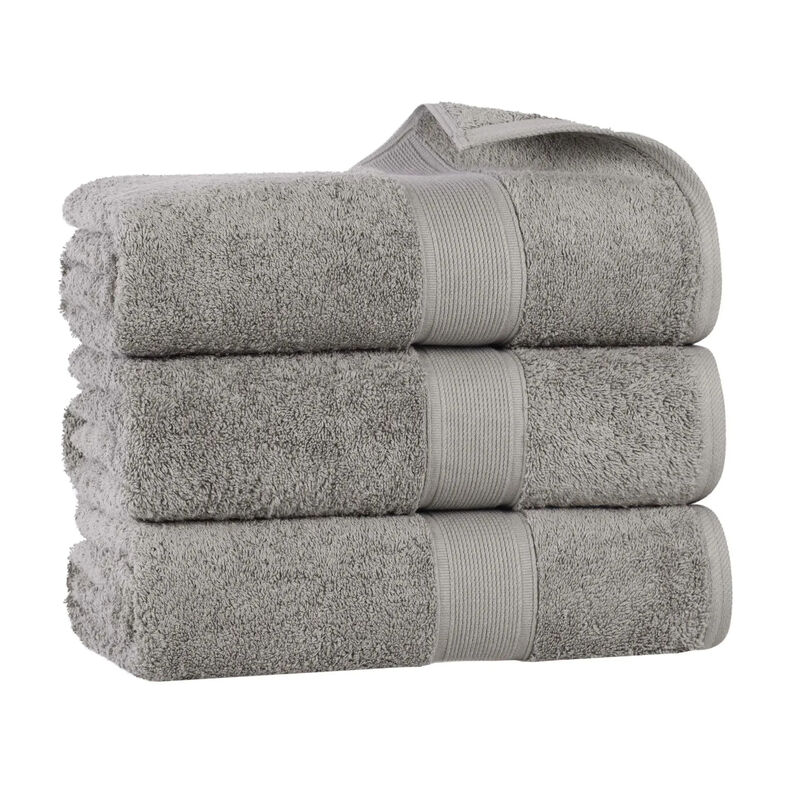 Organic Cotton Bath Towel Set of 3 &ndash; Medium Weight & Quick-Dry image number 0