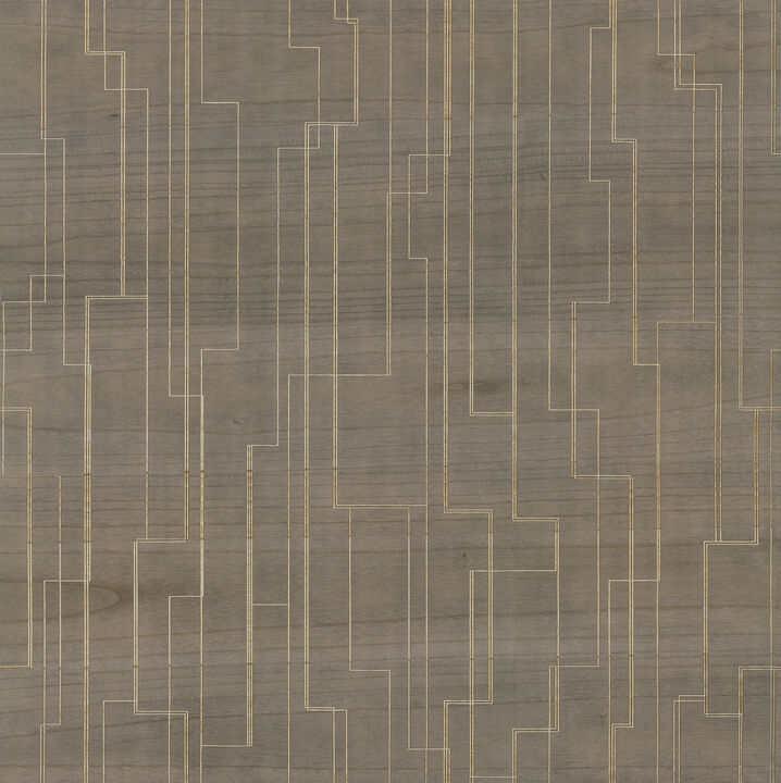Inlay Line Mink Wallpaper