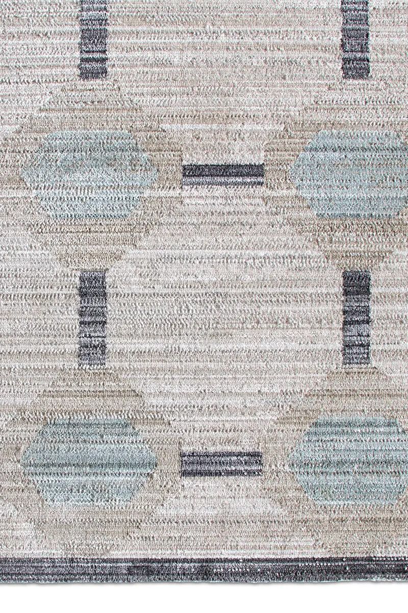 Muted Mosaic Alaric Blue 8'6" x 11'6" Rug image number 3