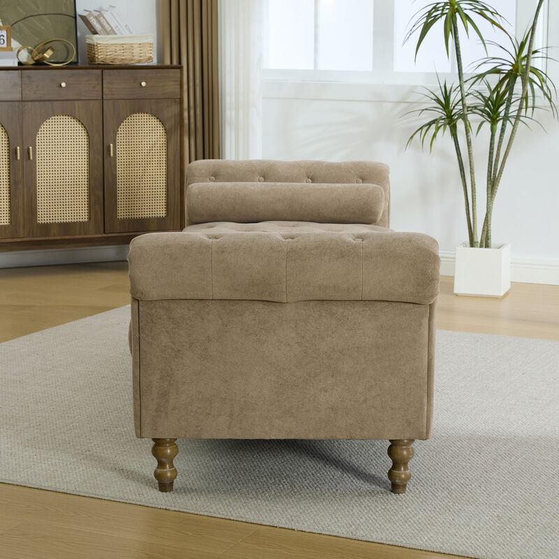 Glonmu Chenille Bench image number 6