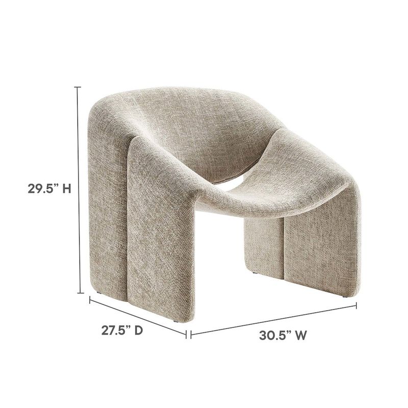 Vivi Chenille Upholstered Accent Chair image number 2