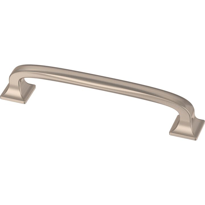 Franklin Brass Lombard (10-Pack) Cabinet Handles 4"" Satin Nickel Cabinet Pulls Handles for Cabinets and Drawers Cabinet Hardwar