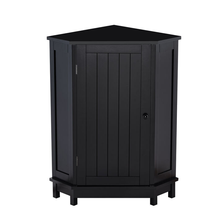 Pibpor Triangle Corner Storage Cabinet