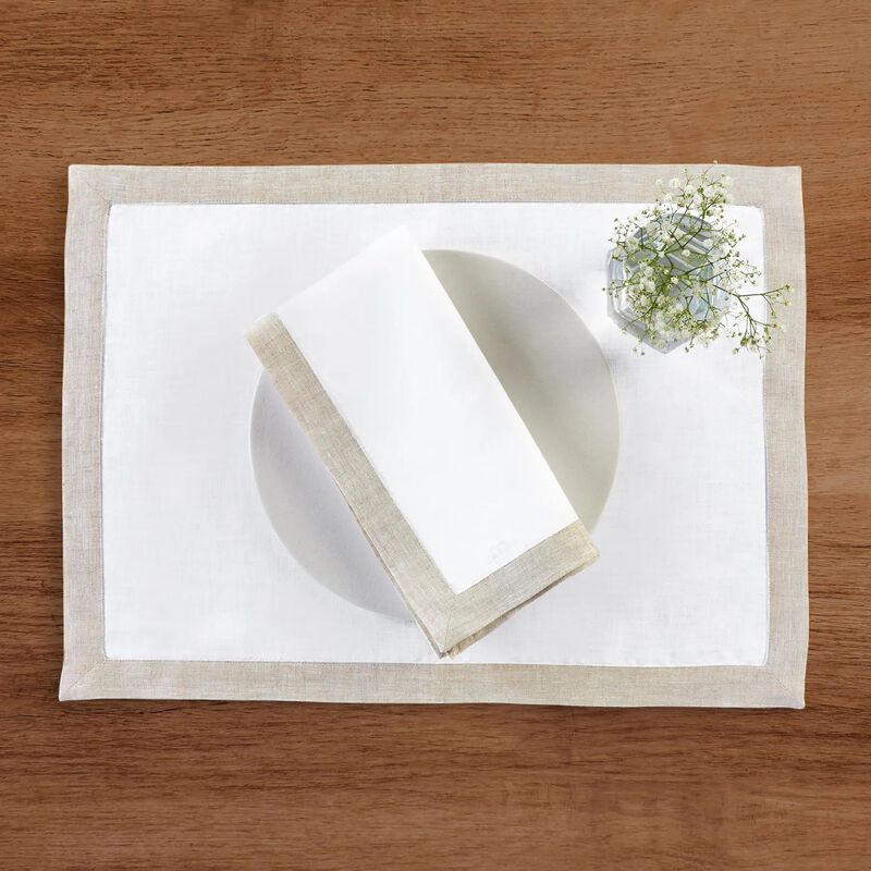 Linen Dinner Napkins - Classic image number 1