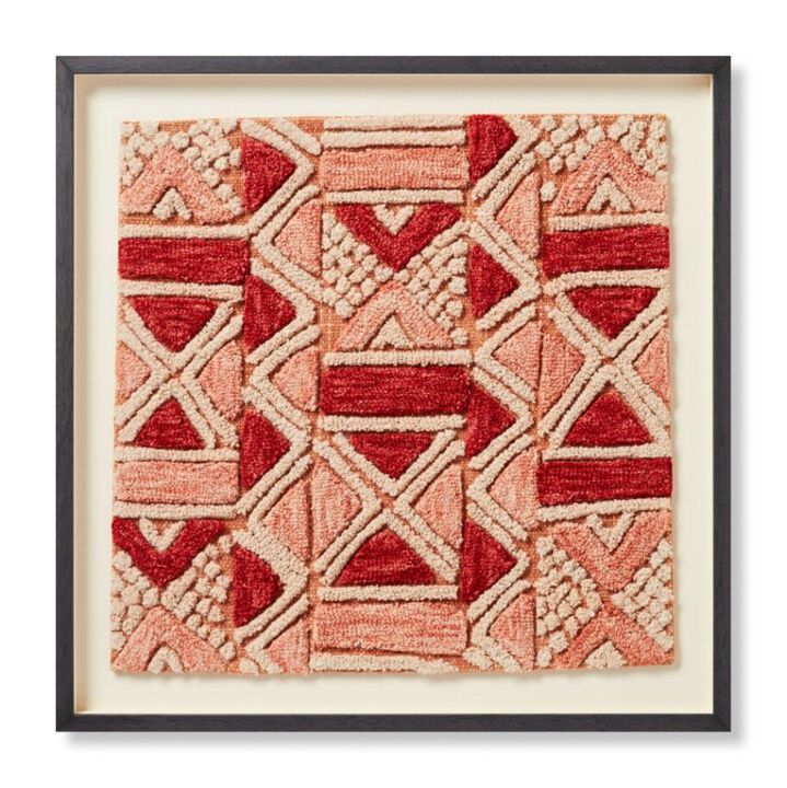 Bokila Pink Red Wall Art