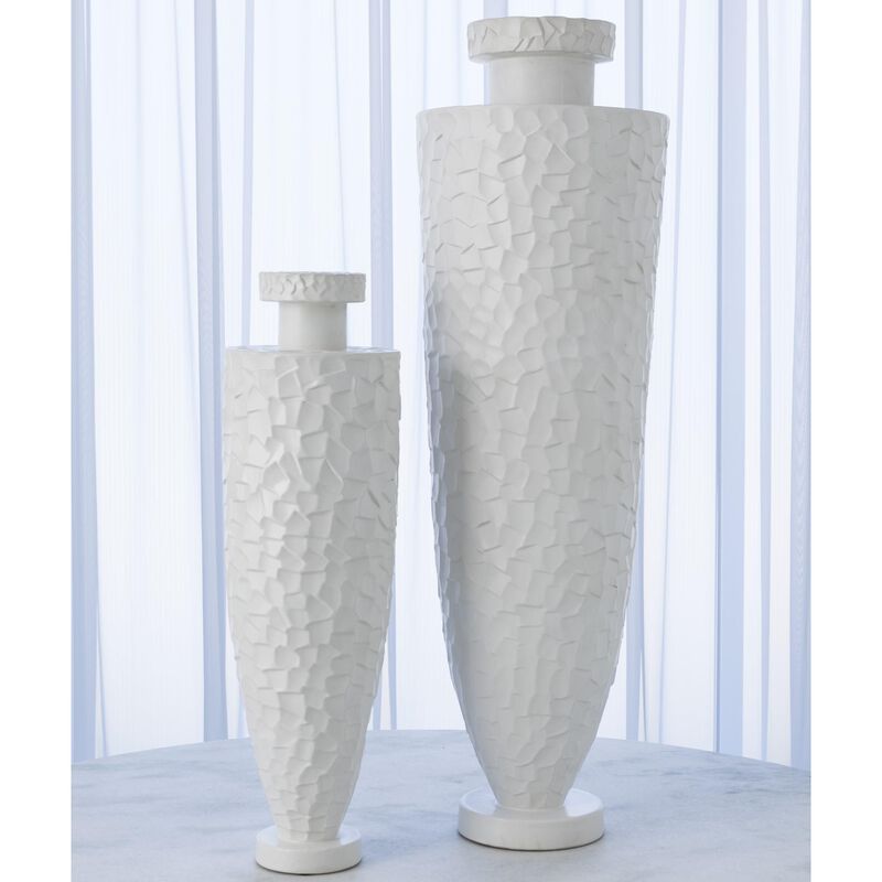 Monumental Chiseled Vase