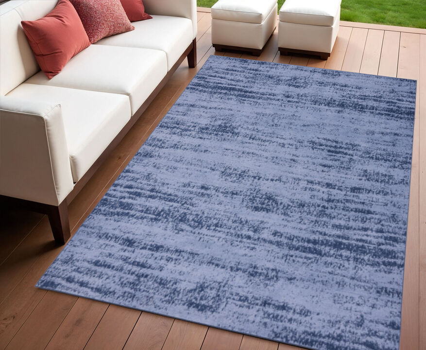 HomeRoots Abstract Indoor Outdoor Area Rug