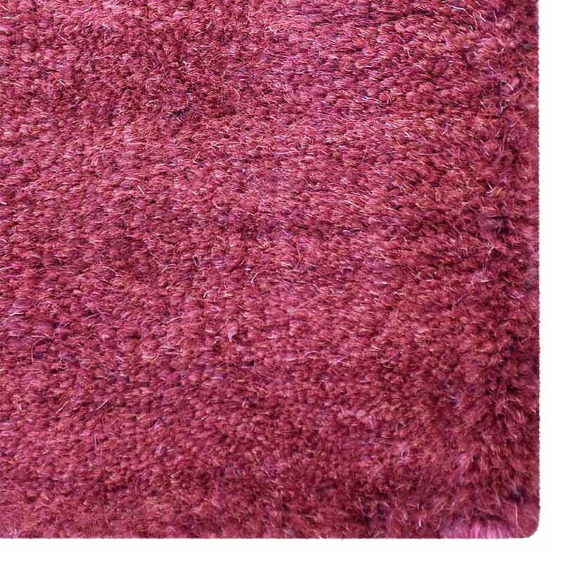 RUGSOTIC CARPETS HAND TUFTED WOOL ECO-FRIENDLY AREA RUGS  - 5'x7'6'', Rectangle Shape, Red, Contemporary Modern Design, High Pile Thick Handmade Area Rugs for Living Room, Bed Room (K03105)