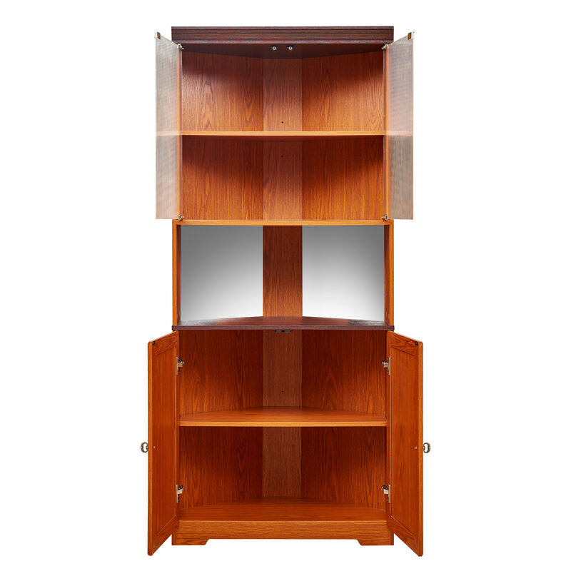 Fibner Wine RackDisplay Cabinet image number 3