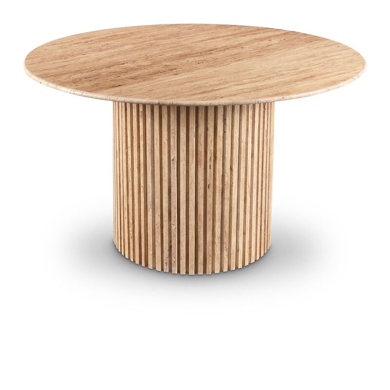 Meridian Furniture Genoa Beige Dining Table