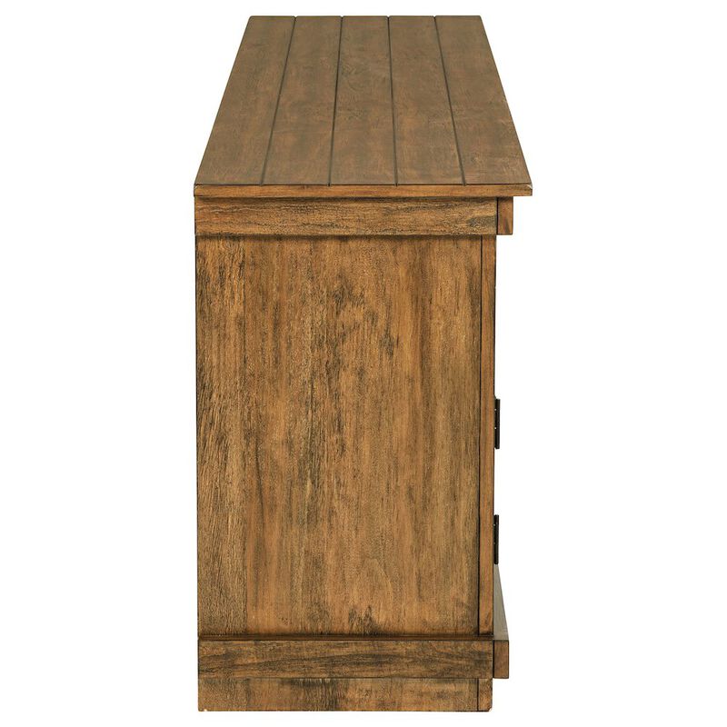 Coaster Co. of America Payne 70-inch TV Stand Media Console Distressed Brown