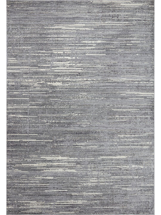 Arden ARD03 Grey/Ivory 18" x 18" Sample Rug