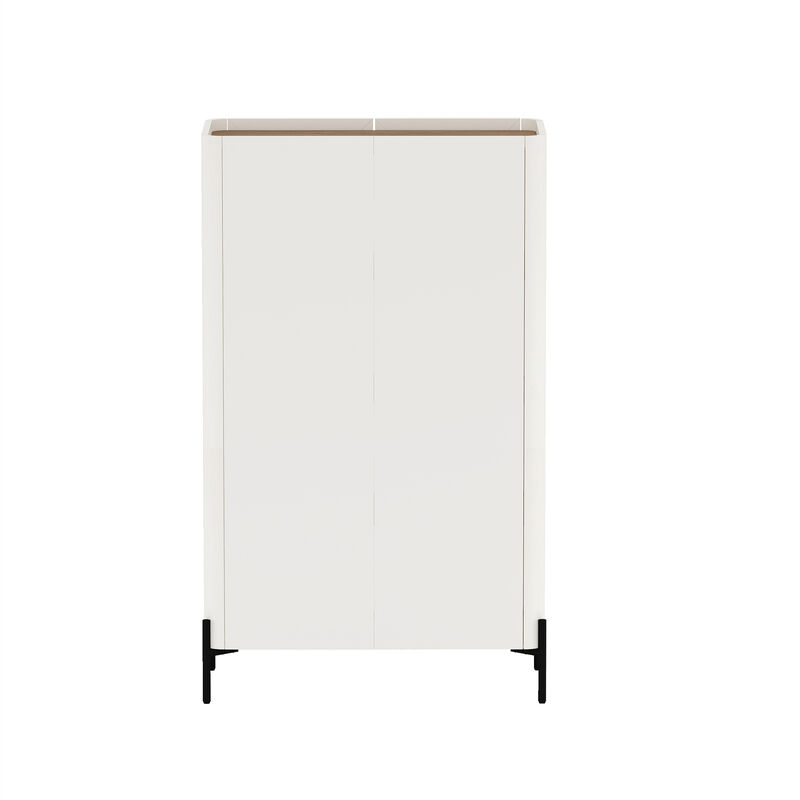 Abbey Beige D&eacute;cor Cabinet