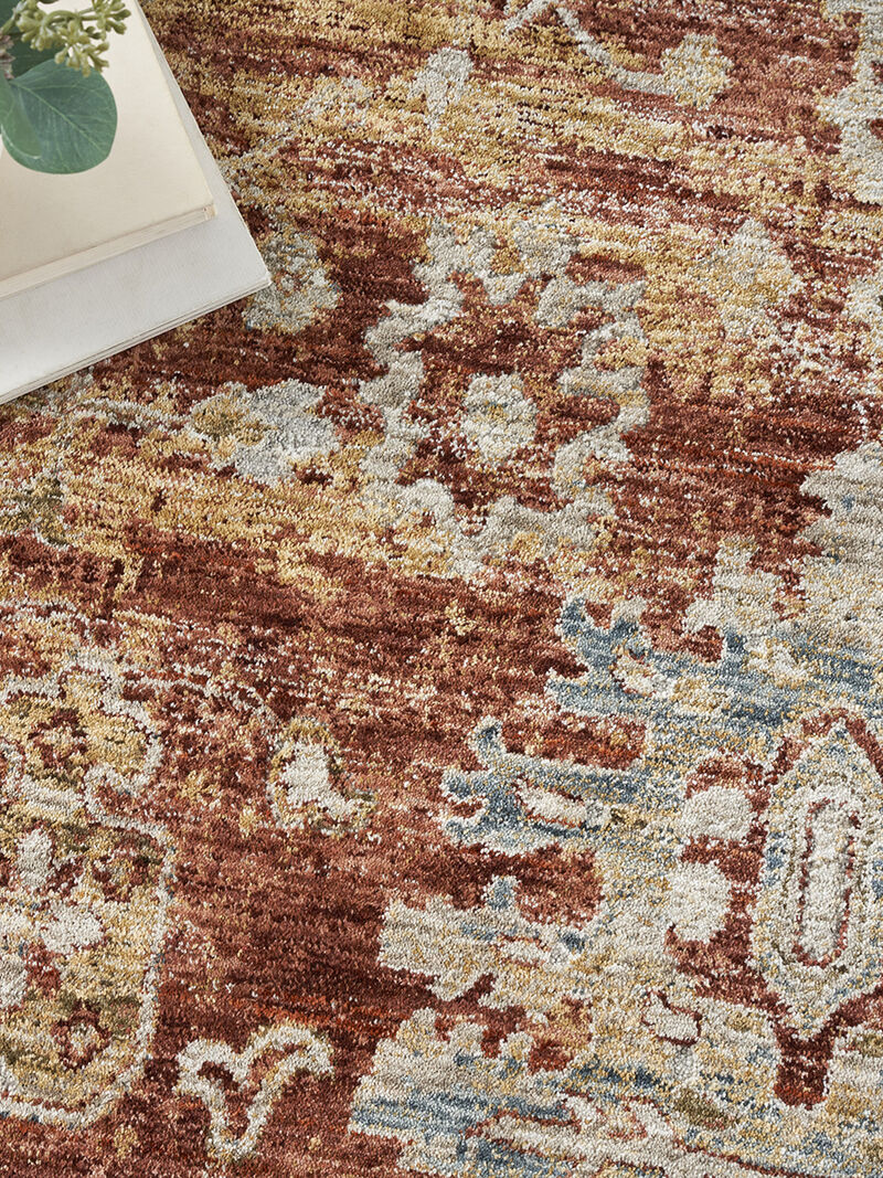Sahar SHR02 Rust 7'10" x 10'4" Rug