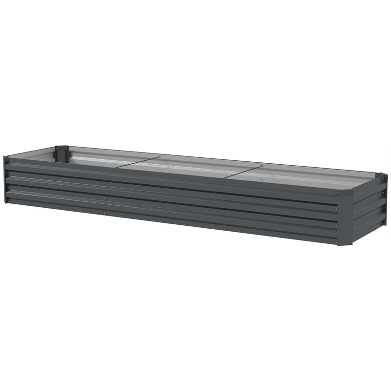 Hivvago Durable Raised Planter for Flowers and Veggies image number 0