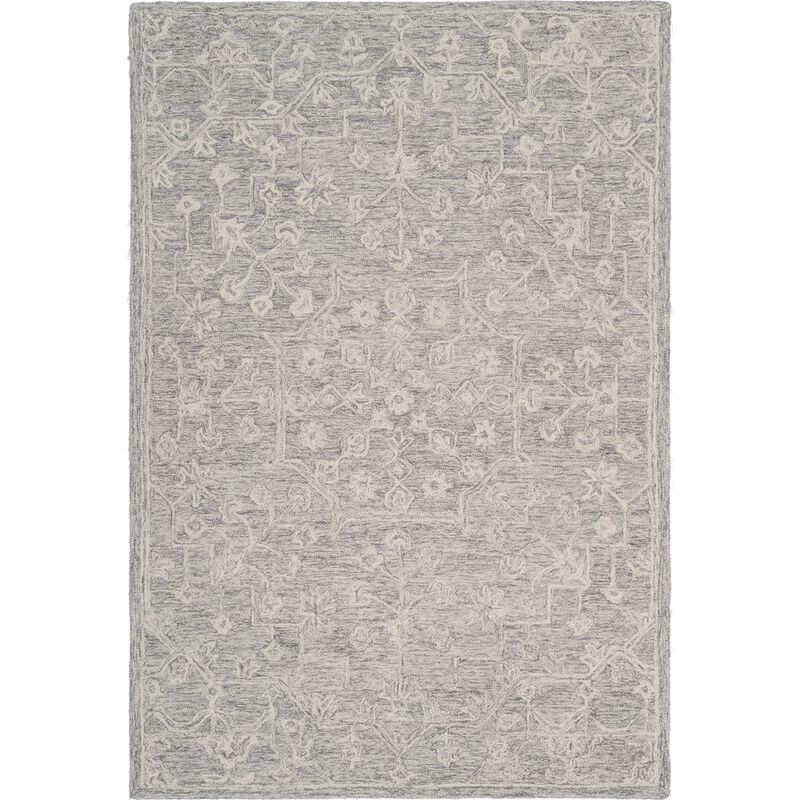 LR Home Juniper Wool Area Rug Indoor