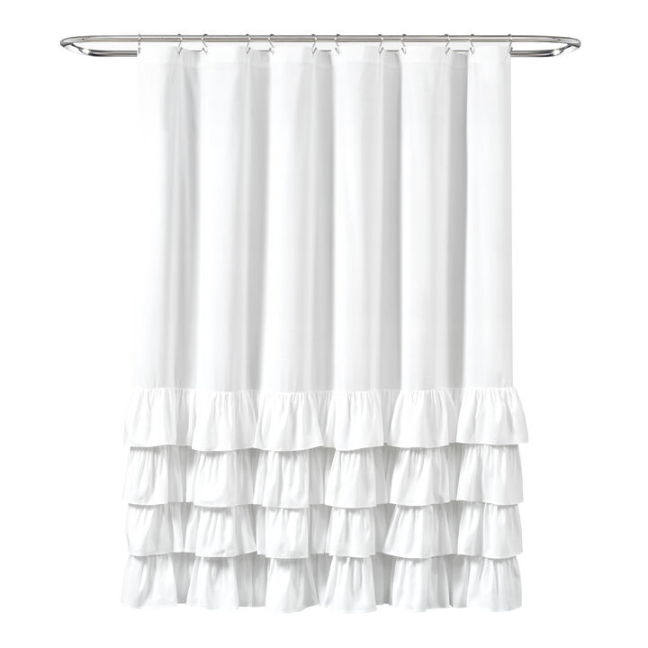 Allison Ruffle Shower Curtain