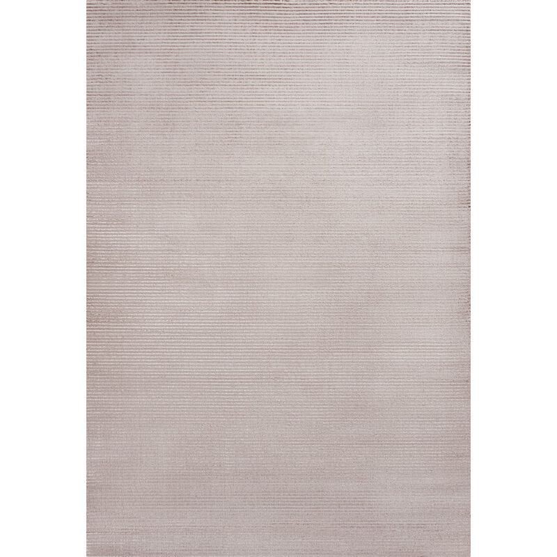 Cole Modern Minimalist Pinstripe High-Low Area Rug