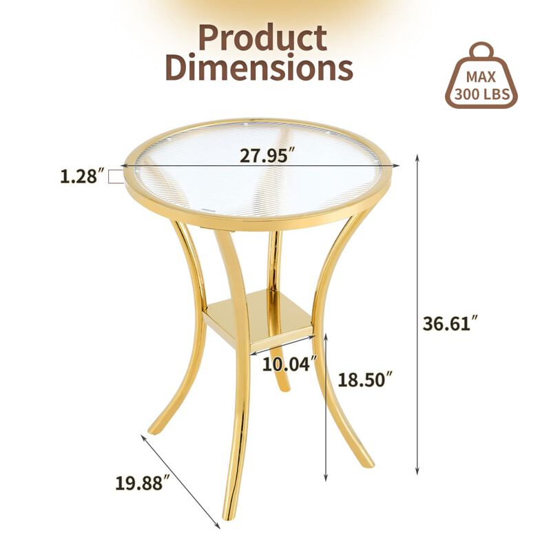Round Bar Table image number 2