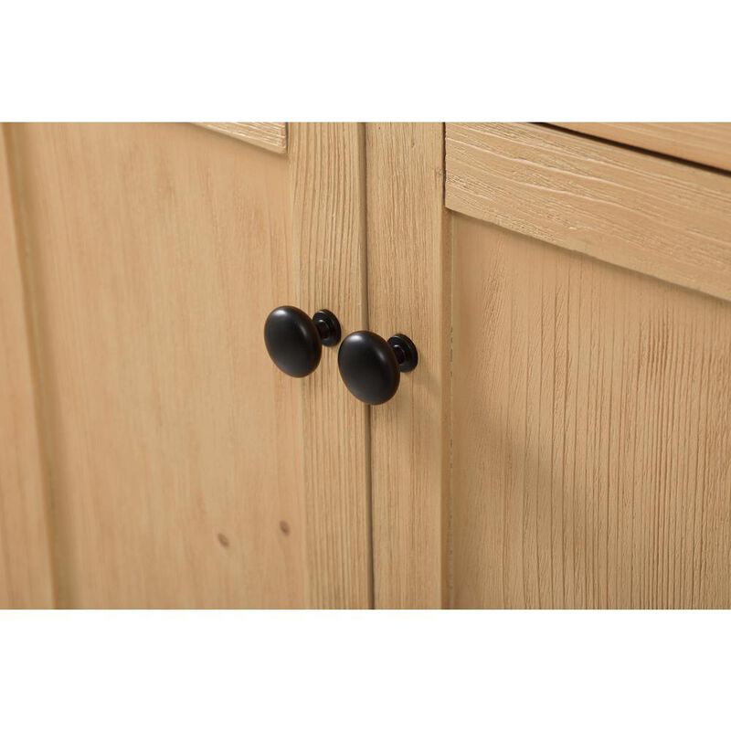 Elegant Kitchen and Bath 48 inch Single bathroom vanity in natural wood