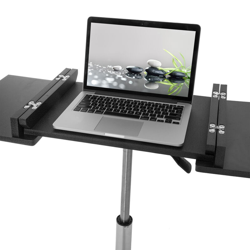 Folding Table Laptop Cart, Graphite image number 6