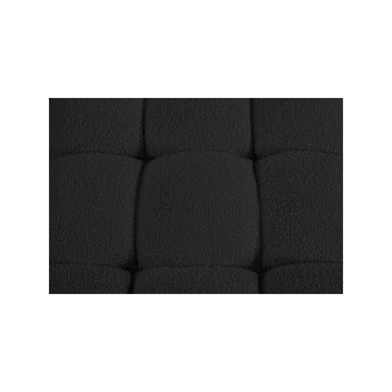 Meridian Furniture Ames Black Boucle Fabric Modular Sofa