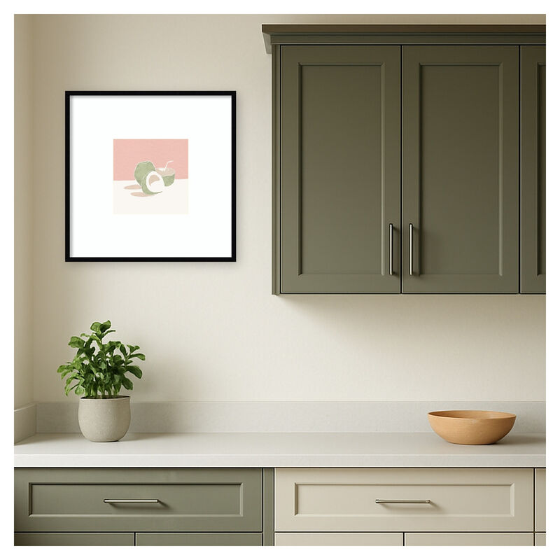 Coco de Bahia by Yuyu Pont Wood Framed Wall Art Print image number 3