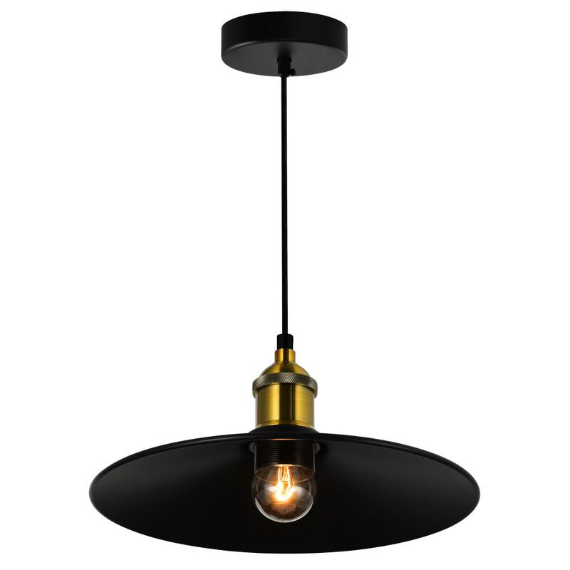 Brave 1 Light Black Mini Pendant