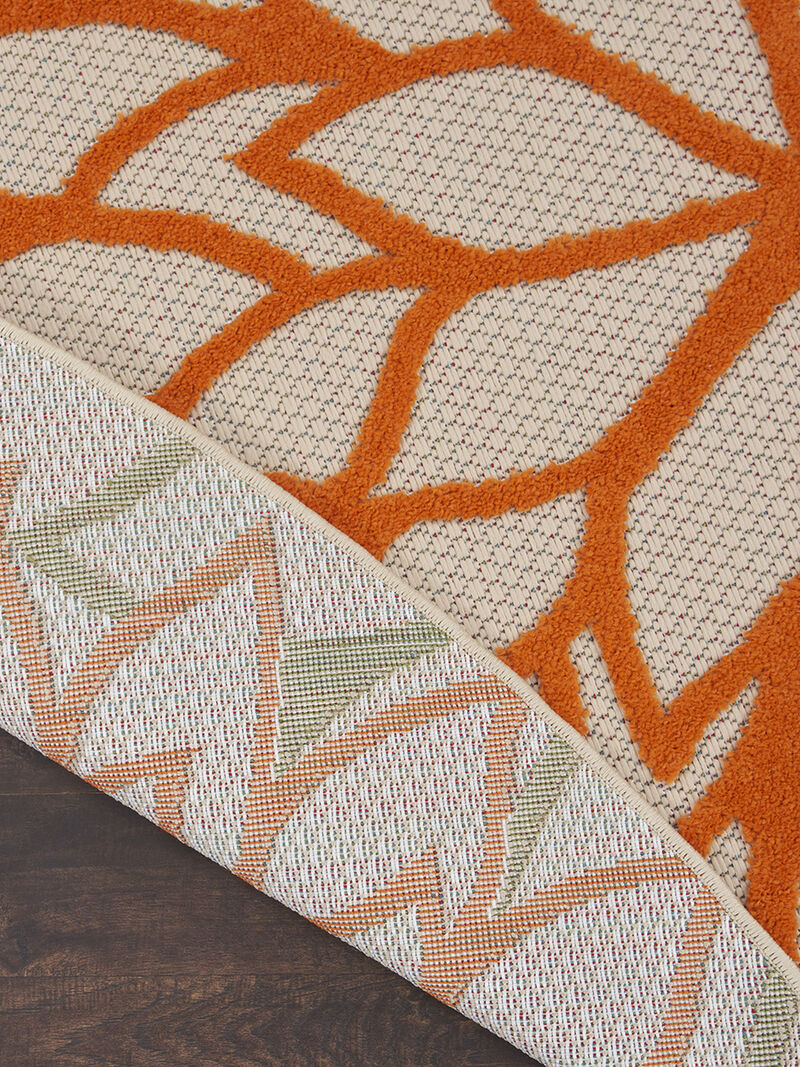 Aloha ALH05 Multicolor 7'10" x Round Rug